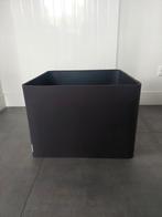 Grote Riviera Maison Lampenkap zwart vierkant, Huis en Inrichting, Ophalen, 25 tot 50 cm, Zwart, Vierkant