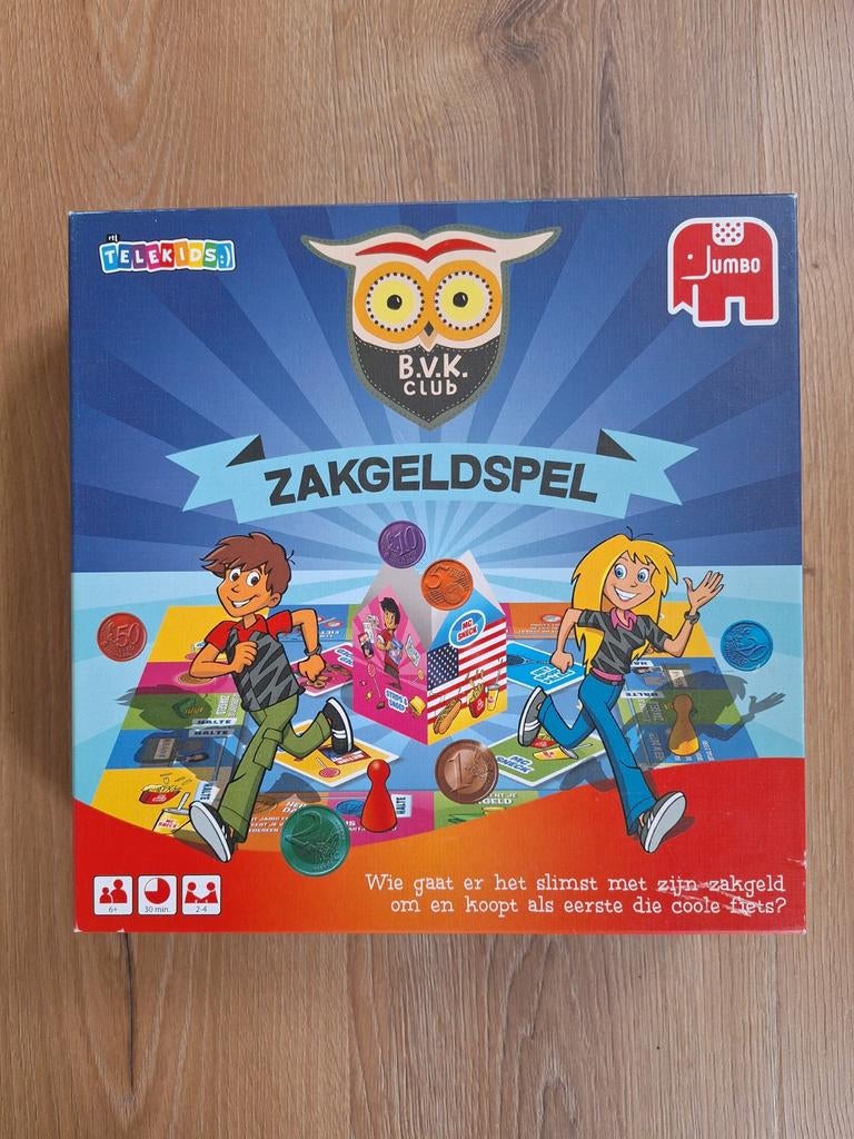 Zakgeldspel Compleet ZGAN - Leuk Bordspel!, Hobby en Vrije tijd, Gezelschapsspellen | Bordspellen, Drie of vier spelers, Ophalen of Verzenden