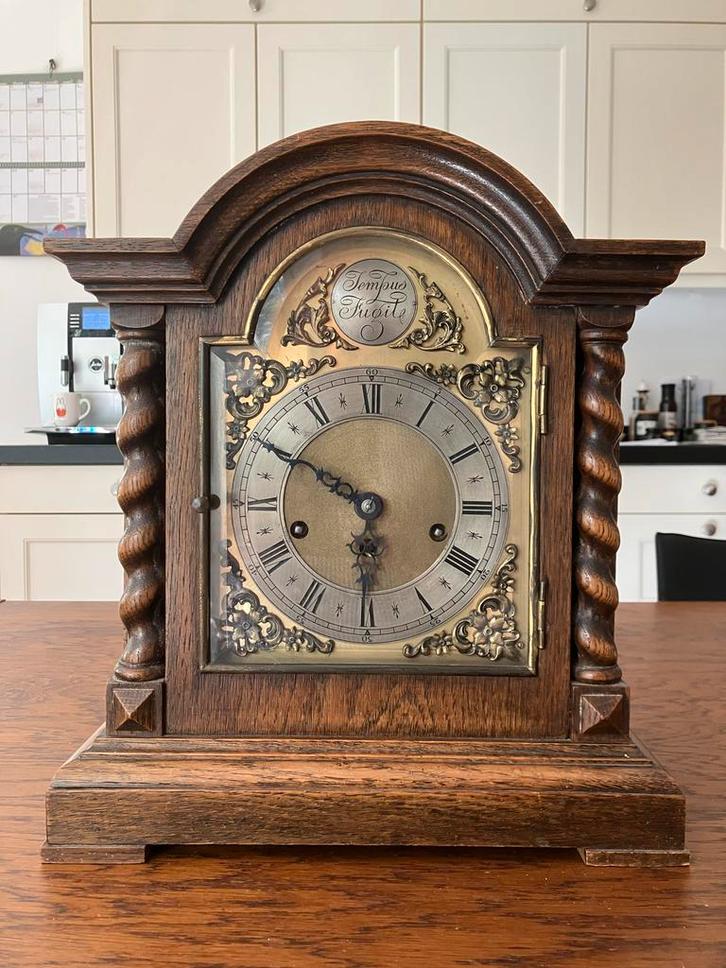 Junghans Tafelklok 1921 Westminster Slagwerk, Antiek en Kunst, Antiek | Klokken, Ophalen