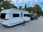Hobby Premium 560 CFE Luifel/Mover/Airco/Schotel/Isabella, Vast bed, Rondzit, Hobby, Particulier