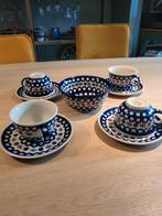 Bunzlau kop+schotels+kom!, Huis en Inrichting, Keuken | Servies, Keramiek, Ophalen of Verzenden, Zo goed als nieuw, Overige stijlen