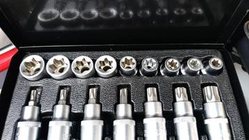 Inwendige + Normale Torx Doppen 1/2''  - NIEUW! - Met doos! beschikbaar voor biedingen