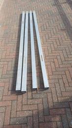 Metselprofielen 4 x aluminium, Doe-het-zelf en Verbouw, Ophalen, Gebruikt, Minder dan 25 mm, Plank