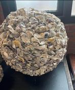 Oester schelpen bollen decoratie, Ophalen
