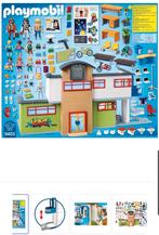 Playmobil school + gymzaal + scheikundelokaal, Ophalen, Zo goed als nieuw