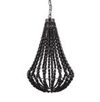 Hanglamp Danilo Zwart 40 x 60 cm NIEUW, Ophalen of Verzenden, Nieuw, Hout, Minder dan 50 cm