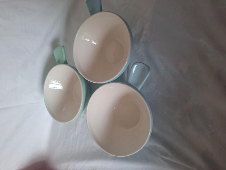 3 stuks schaaltjes petrus regout Maastricht, Antiek en Kunst, Antiek | Servies los, Ophalen of Verzenden