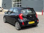 Kia Picanto 1.0 CVVT DynmicLine, Clima, LED, Voorwielaandrijving, Euro 5, Gebruikt, Zwart