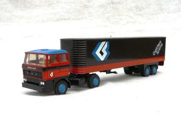 Lion Daf 2800 (1974) + eurotrailer Gelders Spetra. beschikbaar voor biedingen