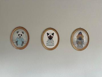 3 Posters Kinderkamer/Speelkamer beschikbaar voor biedingen