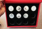 (BOX 1) AUSTRALIA LUNAR III  2020 t/m 2026 is 7X ONE OUNCE, Postzegels en Munten, Munten | Oceanië, Ophalen of Verzenden, Setje