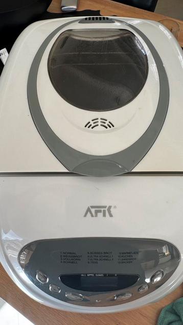 Afil broodbakmachine in zeer goede staat. beschikbaar voor biedingen