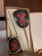 Vintage kapset met rozenmotief, Antiek en Kunst, Ophalen of Verzenden