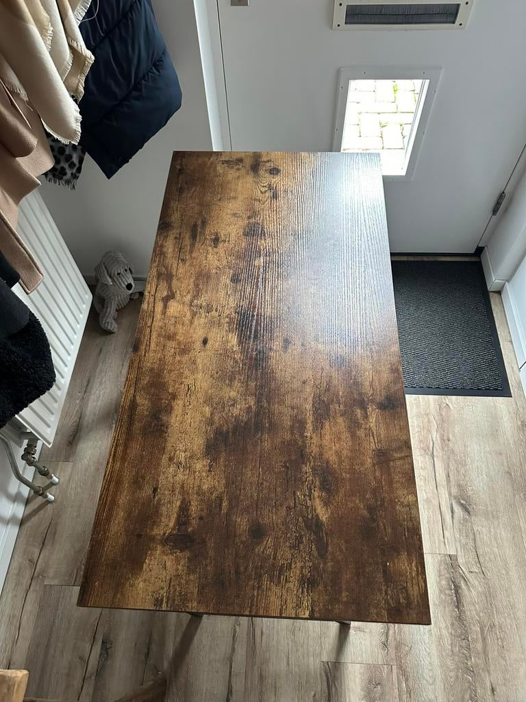 Klein bureau sidetable met stoel, Huis en Inrichting, Tafels | Eettafels, Ophalen, 100 tot 150 cm, 50 tot 100 cm, Zo goed als nieuw