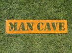 Cortenstaal tekstbord Mancave/Biergarten, Ophalen of Verzenden, Nieuw