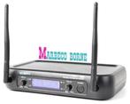 Draadloze UHF microfoon set incl. 1 Handmic + Bodypack WM73C, Muziek en Instrumenten, Microfoons, Vonyx, Overige typen, Nieuw