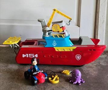 Paw Patrol Sea patroller / boot met Ryder en quad beschikbaar voor biedingen