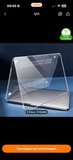 Transparante kunststof hoes laptop, Ophalen of Verzenden, Zo goed als nieuw