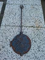 Antiek Wafelijzer Hartvormig, Antiek en Kunst, Ophalen