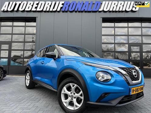 Nissan Juke 1.0 DIG-T N-Connecta NLAuto/Camera/Trekhaak/Clim, Auto's, Nissan, Te koop, Juke, ABS, Achteruitrijcamera, Airbags