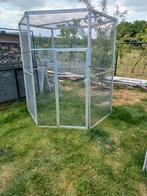 Voliere aluminium kattenren, Dieren en Toebehoren, Vogels | Hokken en Kooien, Ophalen, Gebruikt, Aluminium, Volière