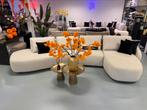 ACTIE Luxe Organische Loungebank Tessa 390x180cm NIEUW Uniek, Info@oosterbaanwonen.nl, Venus 31 8448CE Heerenveen, Hoekbank, Ophalen of Verzenden