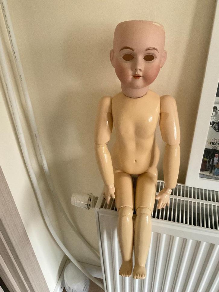 Simon Halbig Pop, Verzamelen, Poppen, Gebruikt, Pop, Ophalen of Verzenden