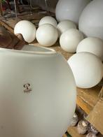 Peil & Putzler glazen reserve bollen mat wit glas, Antiek en Kunst, Ophalen