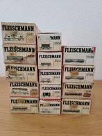 Fleischmann partijtje rijtuigen NS en diverse wagons in OVP, Gebruikt, Gelijkstroom, Fleischmann, Wagon