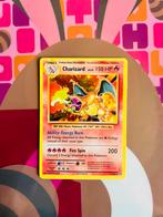 Charizard 11/108 Holo Evolutions Pokemon, Hobby en Vrije tijd, Verzamelkaartspellen | Pokémon, Verzenden, Zo goed als nieuw, Losse kaart