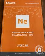 LYCEO NEDERLANDS HAVO EXAMENBUNDEL 2019, Boeken, Schoolboeken, Ophalen of Verzenden, Gelezen, HAVO, Nederlands