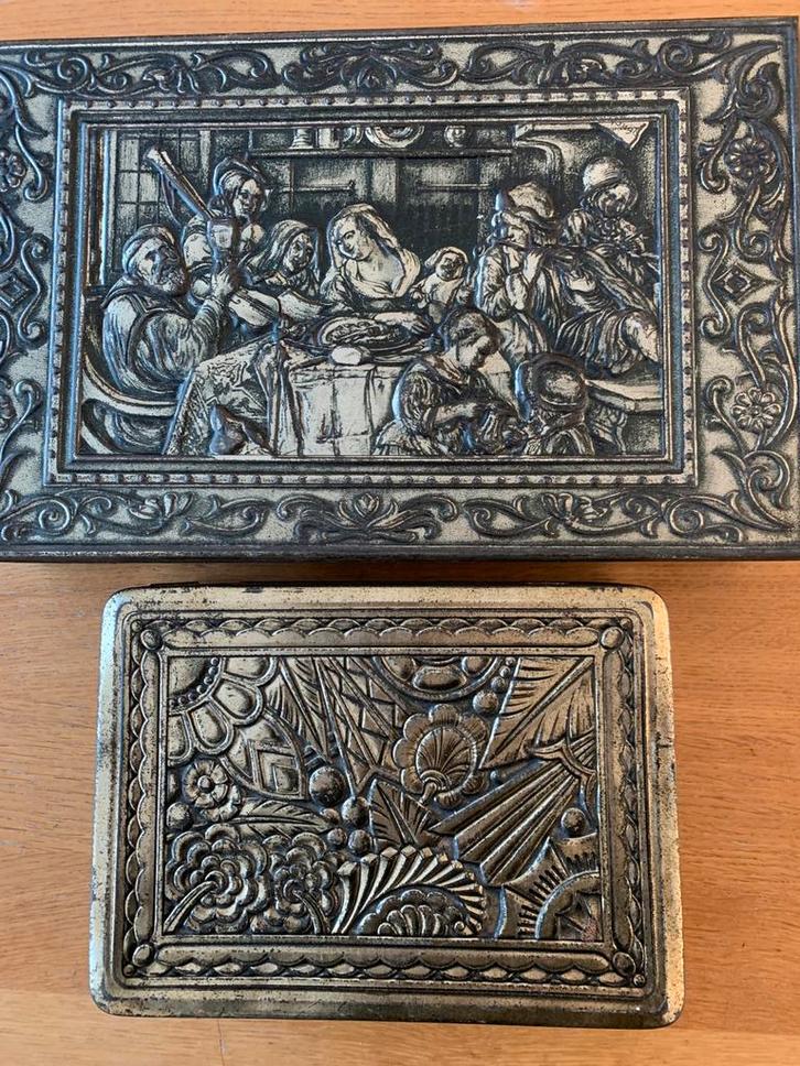 Oude (koek) blikken, Verzamelen, Blikken, Gebruikt, Overige, Ophalen of Verzenden