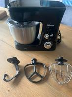 Tristar keukenmachine zwart MX-4830, Witgoed en Apparatuur, Keukenmixers, 4 liter of meer, Ophalen, Zo goed als nieuw, 3 snelheden of meer