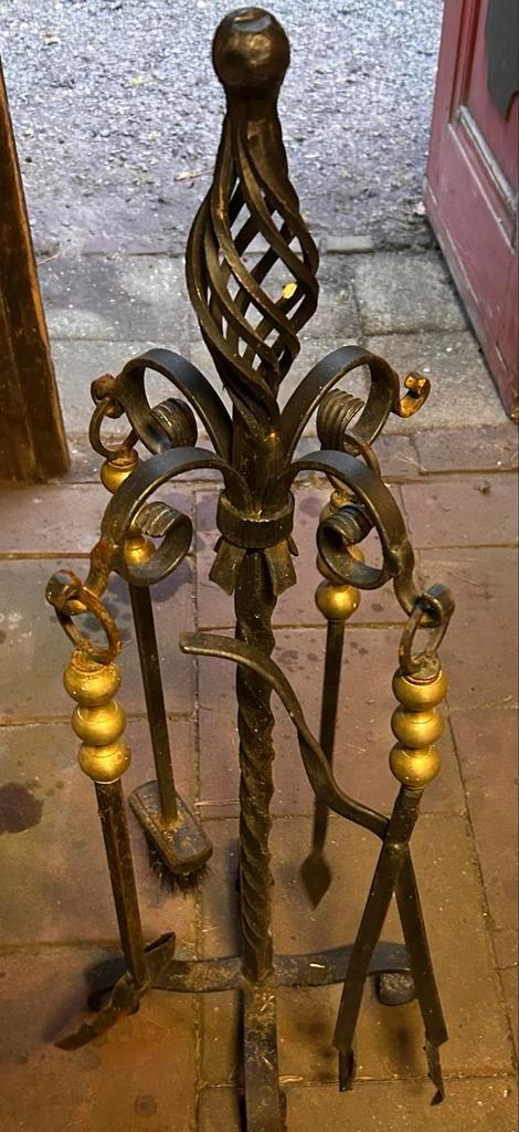 Gietijzeren Haardstel - Klassiek en Functioneel, Huis en Inrichting, Haarden, Gebruikt, Houthaard, Ophalen of Verzenden