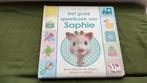 Het grote speelboek van Sophie de giraf. 1+, Ophalen of Verzenden, Zo goed als nieuw, Uitklap-, Voel- of Ontdekboek, 1 tot 2 jaar