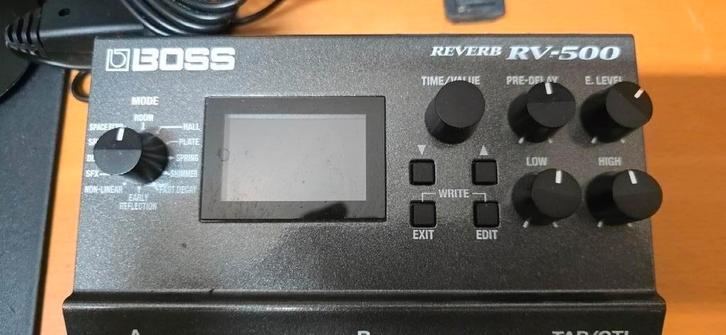 Boss RV-500 Reverb Pedal + Voeding, Muziek en Instrumenten, Effecten, Nieuw, Reverb, Ophalen of Verzenden