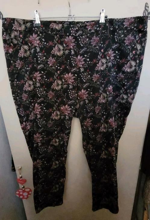 Dames Broek MS Mode, Kleding | Dames, Grote Maten, Zo goed als nieuw, Broek of Spijkerbroek, Zwart, Verzenden
