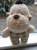 Aap of aapje badstof met rinkeltje merk Tiamo ca 20 cm, Ophalen of Verzenden, Gebruikt, Overige typen