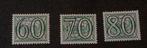 Nvph nr 368 tm 370 ongebruikt, Postzegels en Munten, Postzegels | Nederland, Verzenden, T/m 1940