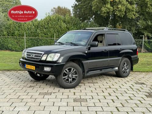 Lexus LX 470 Grijs kenteken LPG G3 V8 Youngtimer 238pk! Land, Auto's, Bestelauto's, Bedrijf, Te koop, Airconditioning, Centrale vergrendeling