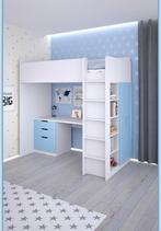 Hoogslaper met lades en bureau en kleding kast, Kinderen en Baby's, Ophalen of Verzenden, Gebruikt, Hoogslaper