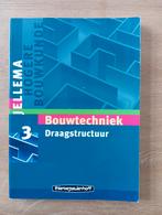 Boek; Jellema hogere bouwkunde Bouwtechniek 3 Draagstructuur, Gelezen, Ophalen of Verzenden, Spierings, Nederlands