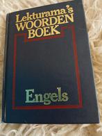Lekturama's woordenboek Engels, Ophalen of Verzenden, Gelezen, Engels
