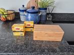 Pukka theedoos met 2 doosjes Lipton thee Lemon nieuw, Huis en Inrichting, Keuken | Keukenbenodigdheden, Ophalen of Verzenden, Nieuw