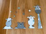 Muurdecoratie Babykamer - Dieren & Sterren, Ophalen, Gebruikt, Wanddecoratie