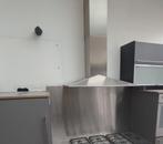 Afzuigkap rvs, Witgoed en Apparatuur, Afzuigkappen, Ophalen, Gebruikt, Vrijstaand, Motor