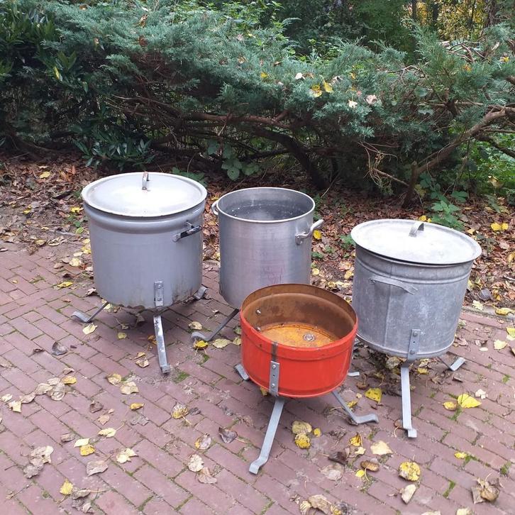 Vuurschaal , vuurkorf , vuurton , vanaf 15,- per stuk, Tuin en Terras, Vuurkorven, Zo goed als nieuw, Ophalen