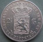 2,5 Gulden 1863 Willem 3 rijksdaalder., Ophalen of Verzenden, Koning Willem III, 2½ gulden