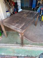 Tuintafel hout, Tuin en Terras, Tuintafels, Ophalen, Gebruikt, Rechthoekig, Hout