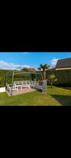 Gebruikt prieel met dakdoek + extra dakdoek, Tuin en Terras, Ophalen of Verzenden, Gebruikt, Tuinpaviljoen